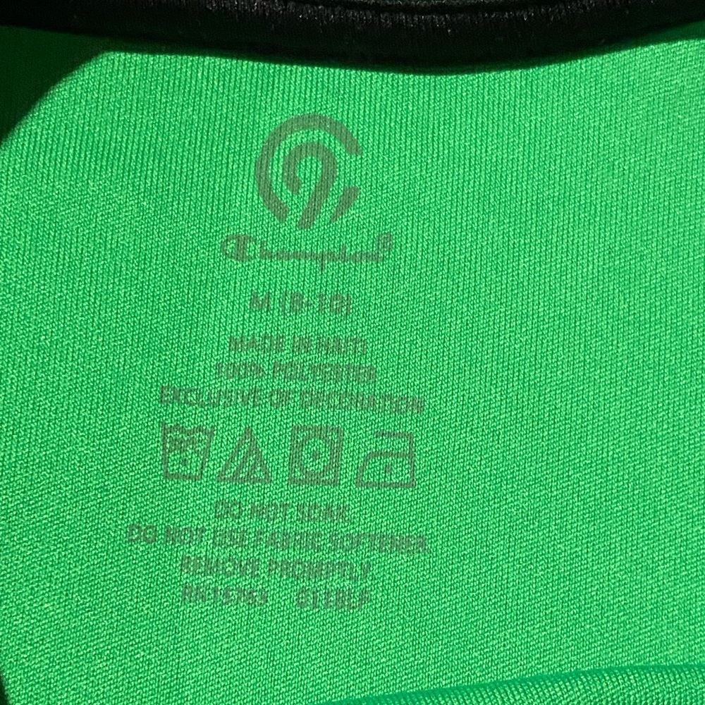 Champion Green Graphic Tank Top Size M(8-10) - Picture 6 of 6